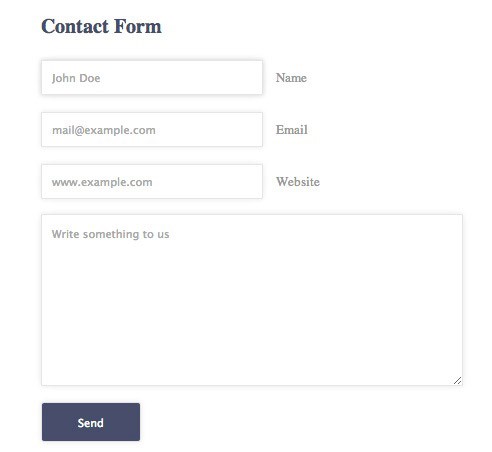 Student registration form in html with css code free download